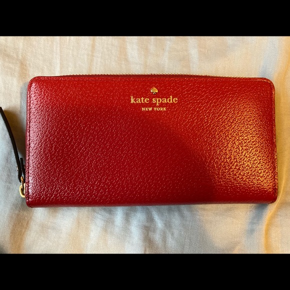 New Kate Spade Spencer Zip-Around Continental Wallet